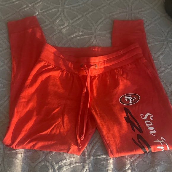 NFL  Red San Francisco 49ers Sweatpants - Picture 1 of 2